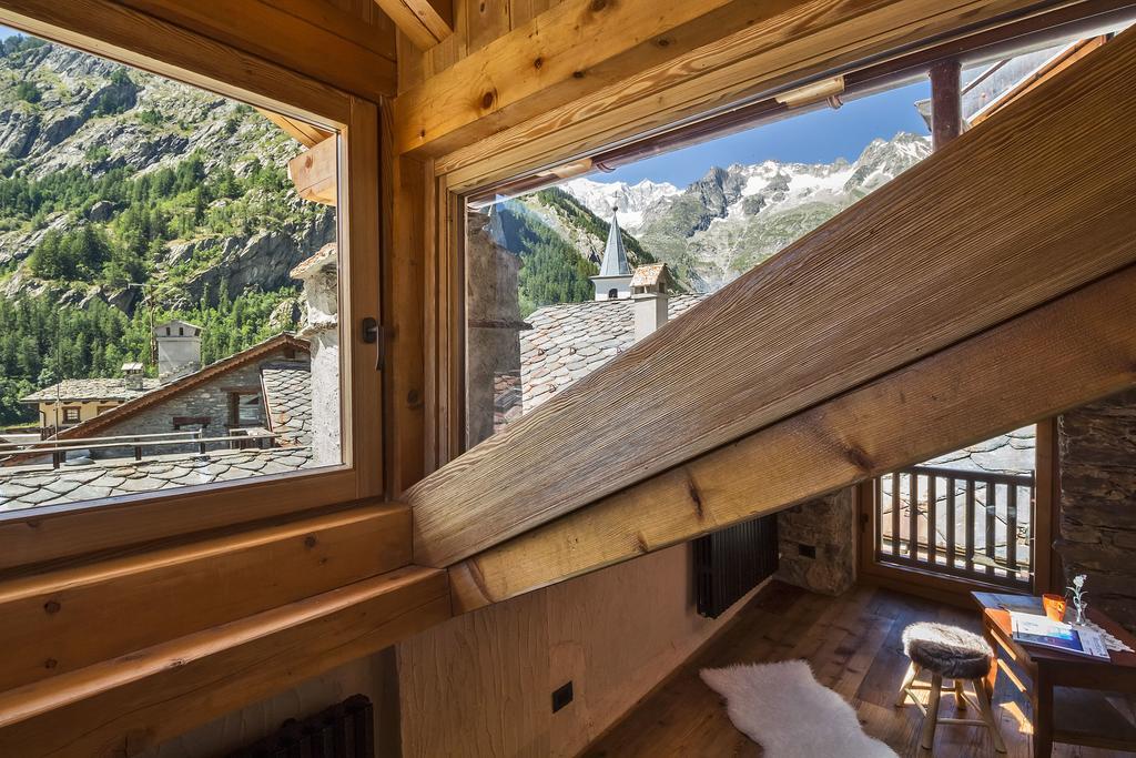 Maison La Saxe Courmayeur Exteriör bild