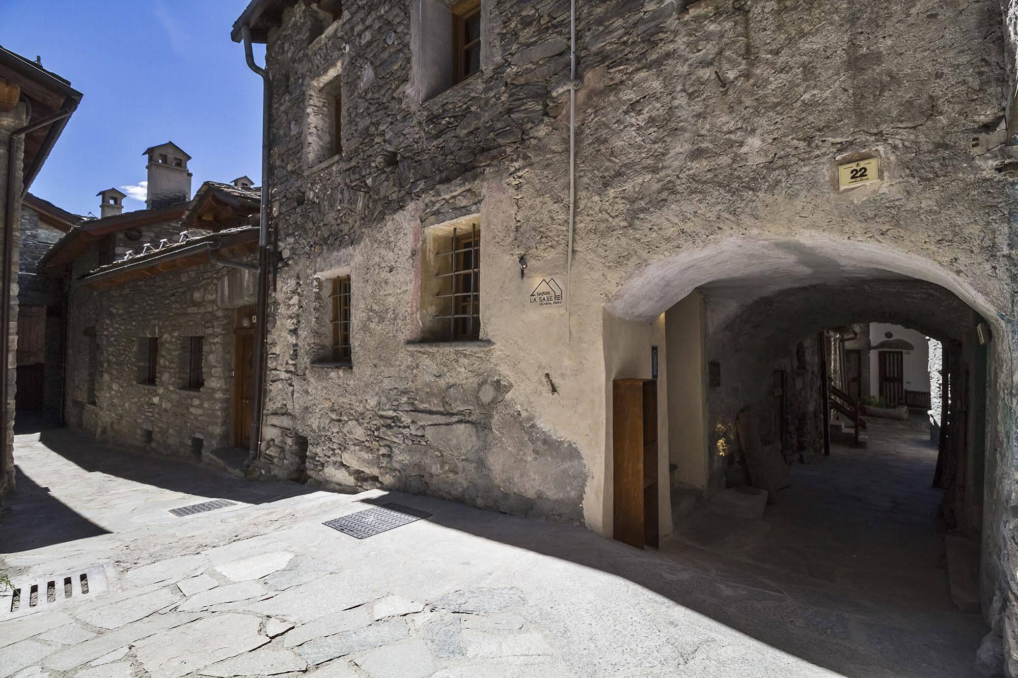 Maison La Saxe Courmayeur Exteriör bild